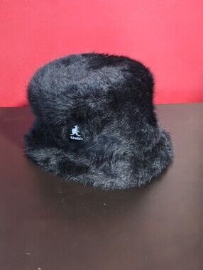 KANGOL Black Furgoro Bucket Hat